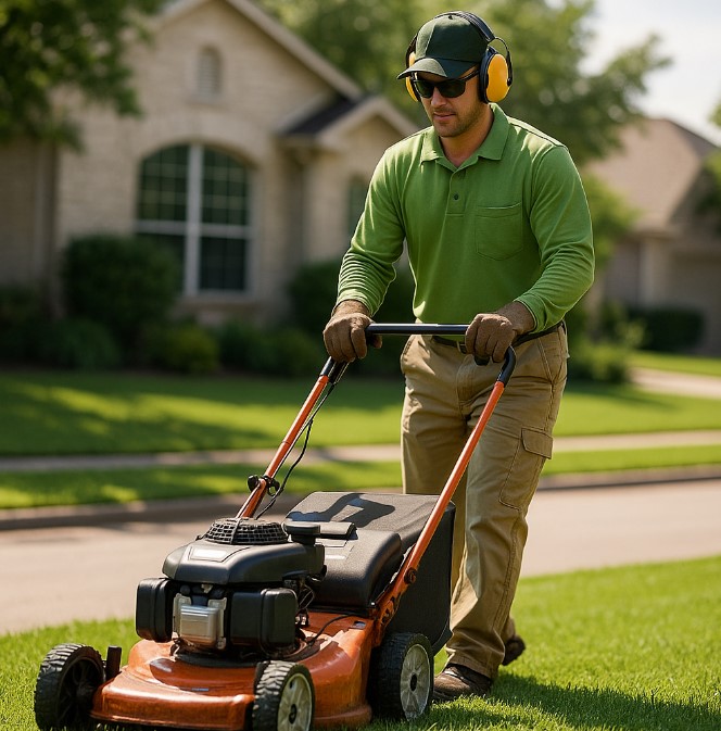 LawnPros512 founders Adrian and James